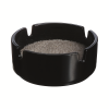 Ashtray Stackable Black 9cm - 3 1/2"