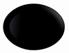 Diwali Noir Oval Dish 25 X 33cm