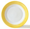 Brush Yellow Dessert Plate 19.5cm - 7 1/2"