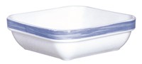 Brush Blue Square Stacking Dish 11cm - 4 1/4"