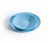 Diwali Light Blue Soup Plate 20cm - 7 3/4"