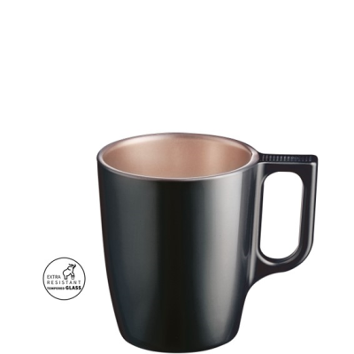 Flashy Black Mug (t) 25cl - 8 2/4oz
