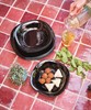 Carine Noir Soup Plate 21cm - 8 1/4"