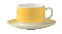 Brush Yellow Cup 19cl - 6 3/4oz