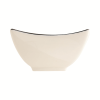 Appetizer Black Line Deep Square Bowl 9cm - 3.5"