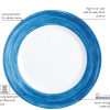 Brush Blue Jean Plate 23.5