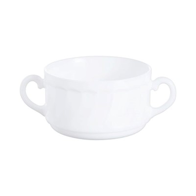 Trianon Stackable Soup Bowl With Handles 30cl - 10 1/2oz