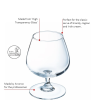 Degustation Brandy / Cognac 41cl - 14 1/2oz