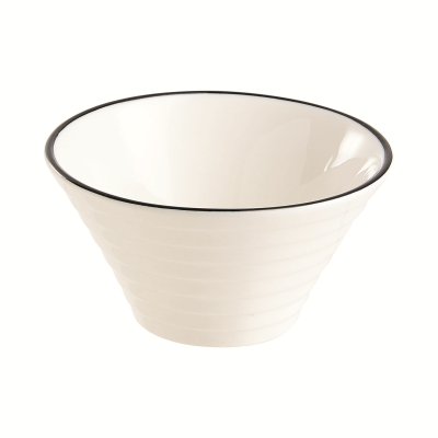 Appetizer Black Line Spiral Dish 8.5cm - 3 1/4"