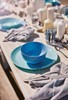 Diwali Light Turquoise Dinner Plate 25cm - 9 3/4"