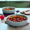 Smart Cuisine Wavy Granit Round Dish 22cm
