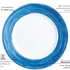 Brush Blue Jean Plate 25.2cm - 10"