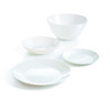 Zelie White Dinnerware Set 19pc