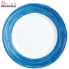 Brush Blue Jean Plate 25.2cm - 10"