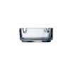 Ashtray Stackable Clear 9cm - 3 1/2"