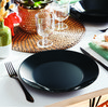 Zelie Black Dinner Plate 25cm