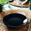 Zelie Black Dessert Plate 18cm