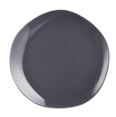 Rocaleo Dark Grey Dinner Plate 27.5cm - 10 3/4"